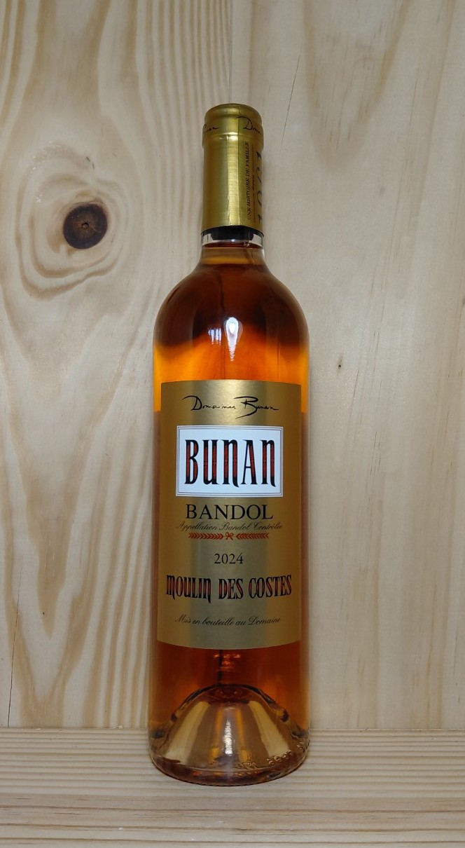 20251017_111849 Bandol 2024 "Moulin des Costes" Domaine Bunan 75 cl (Rosé)