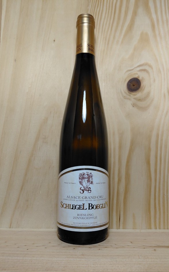 Riesling Grand Cru Zinnkoepflé 2023 Schlegel Boeglin 75 cl (Blanc)