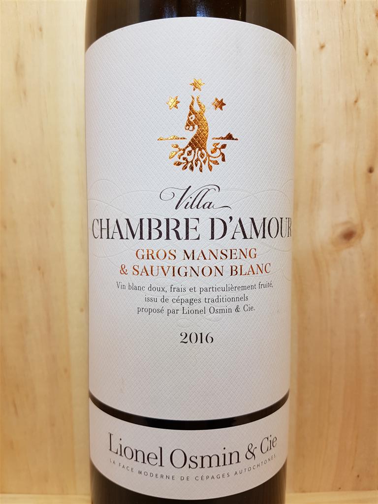 Vin de France "Villa Chambre d'Amour" 2017 Lionel Osmin 75 cl (Blanc