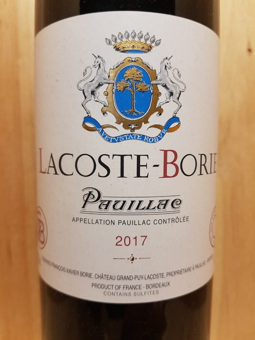 Pauillac 2017 Château Lacoste Borie 75 cl (Rouge) – Image 3