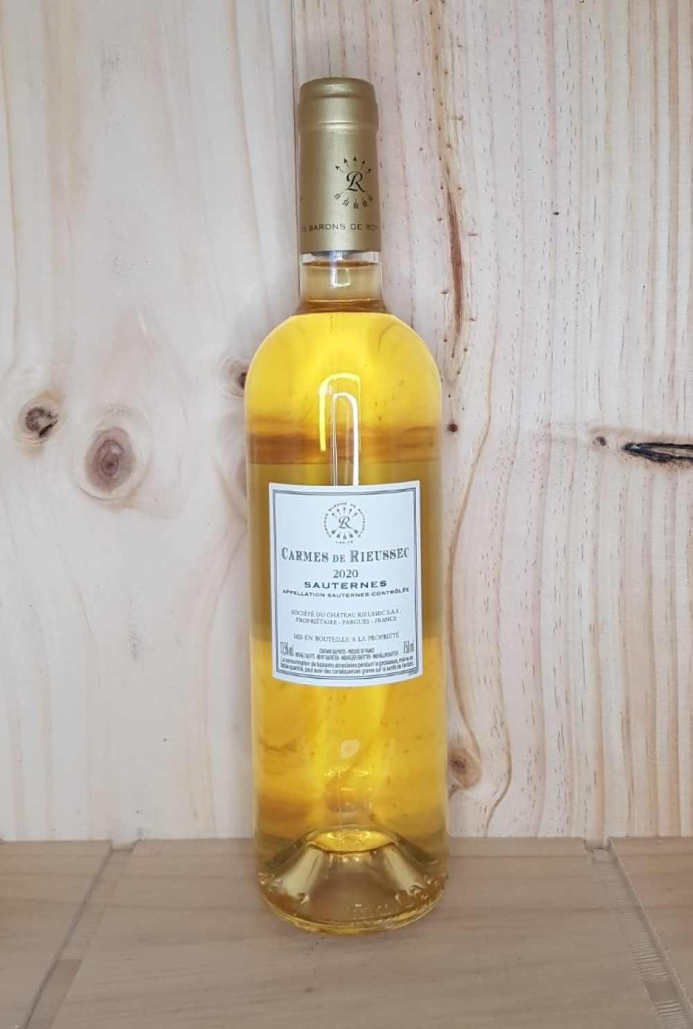 Sauternes 2020 Carmes de Rieussec 75 cl (Blanc) – Image 3