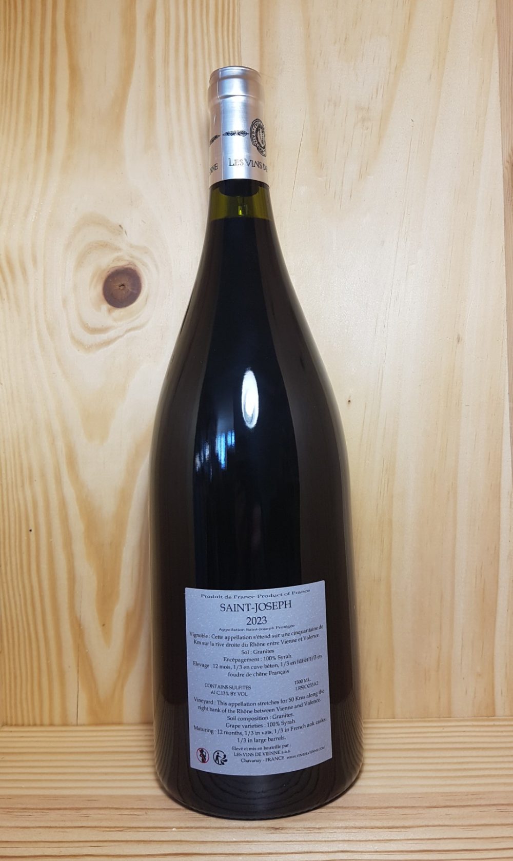 MAGNUM Saint-Joseph 2023 Les Vins de Vienne 150 cl (Rouge) – Image 3