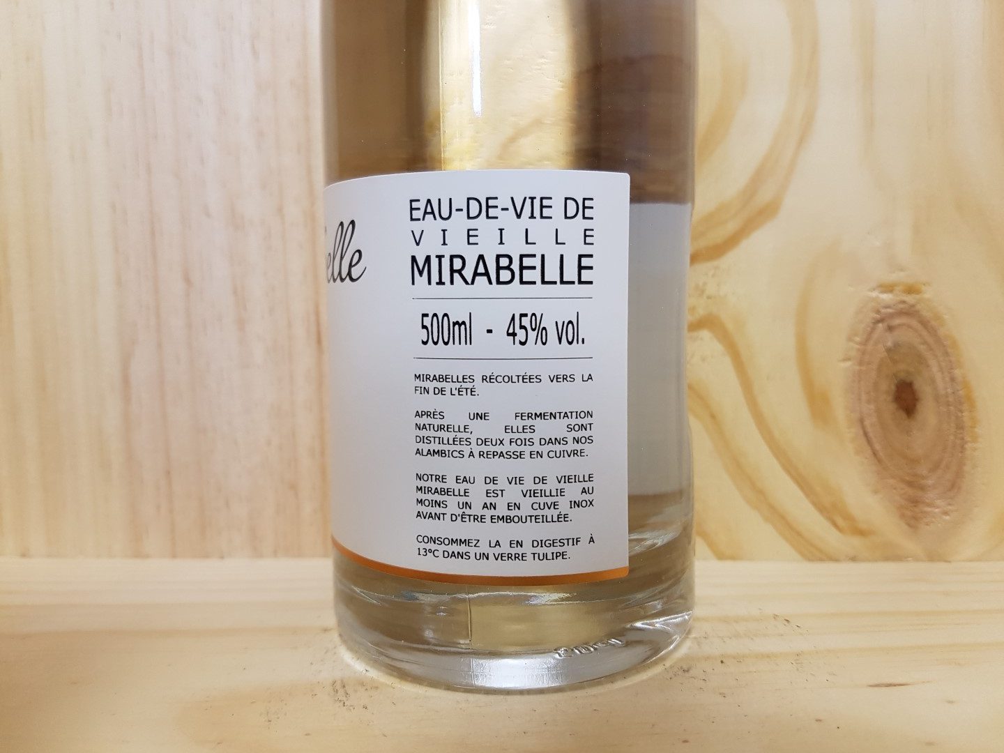 Eau-de-Vie de Vieille Mirabelle Hors d'Age - Digestif - Distillerie Metté