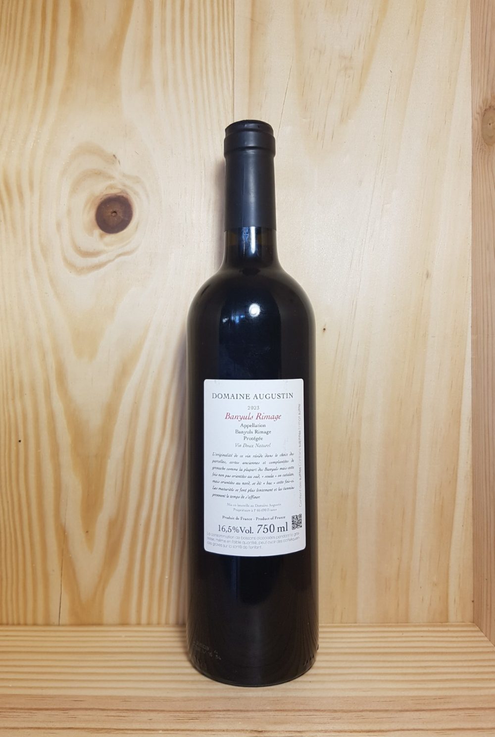 Banyuls Rimage 2023 Augustin Parcé Parcé Frères 75 cl (Rouge) – Image 3