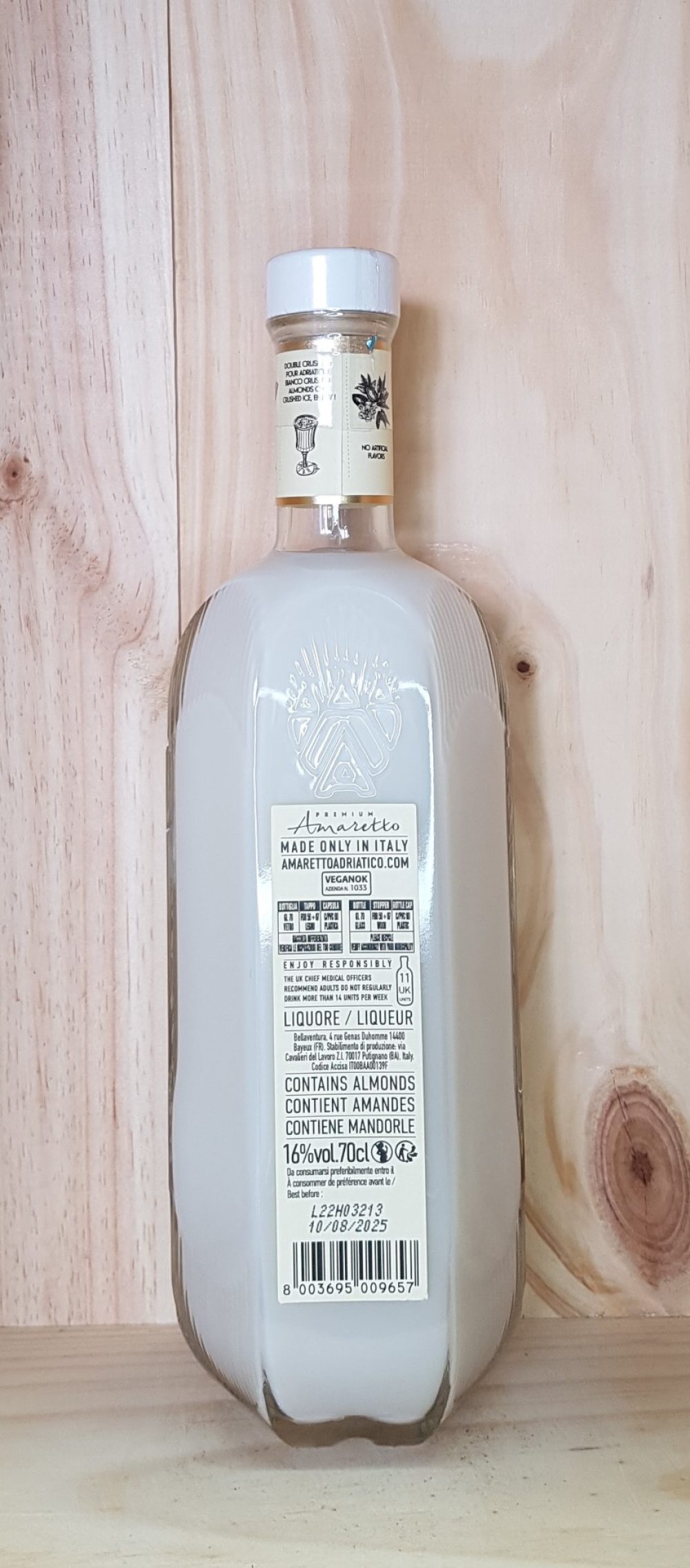 Amaretto Bianco Adriatico 70 cl – Image 3