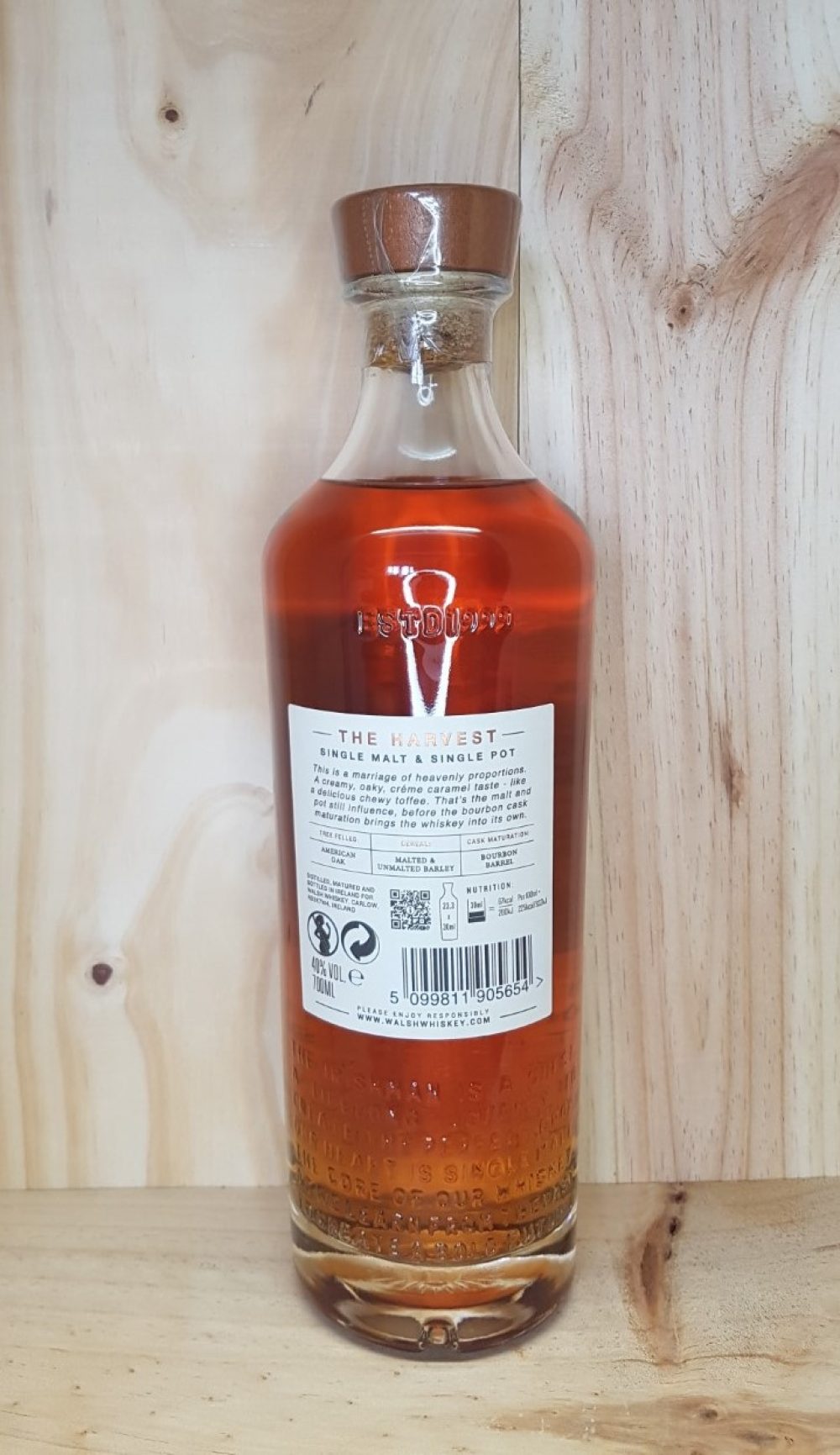 IRLANDE - Whiskey "The harvest" The Irishmann 70 cl – Image 3