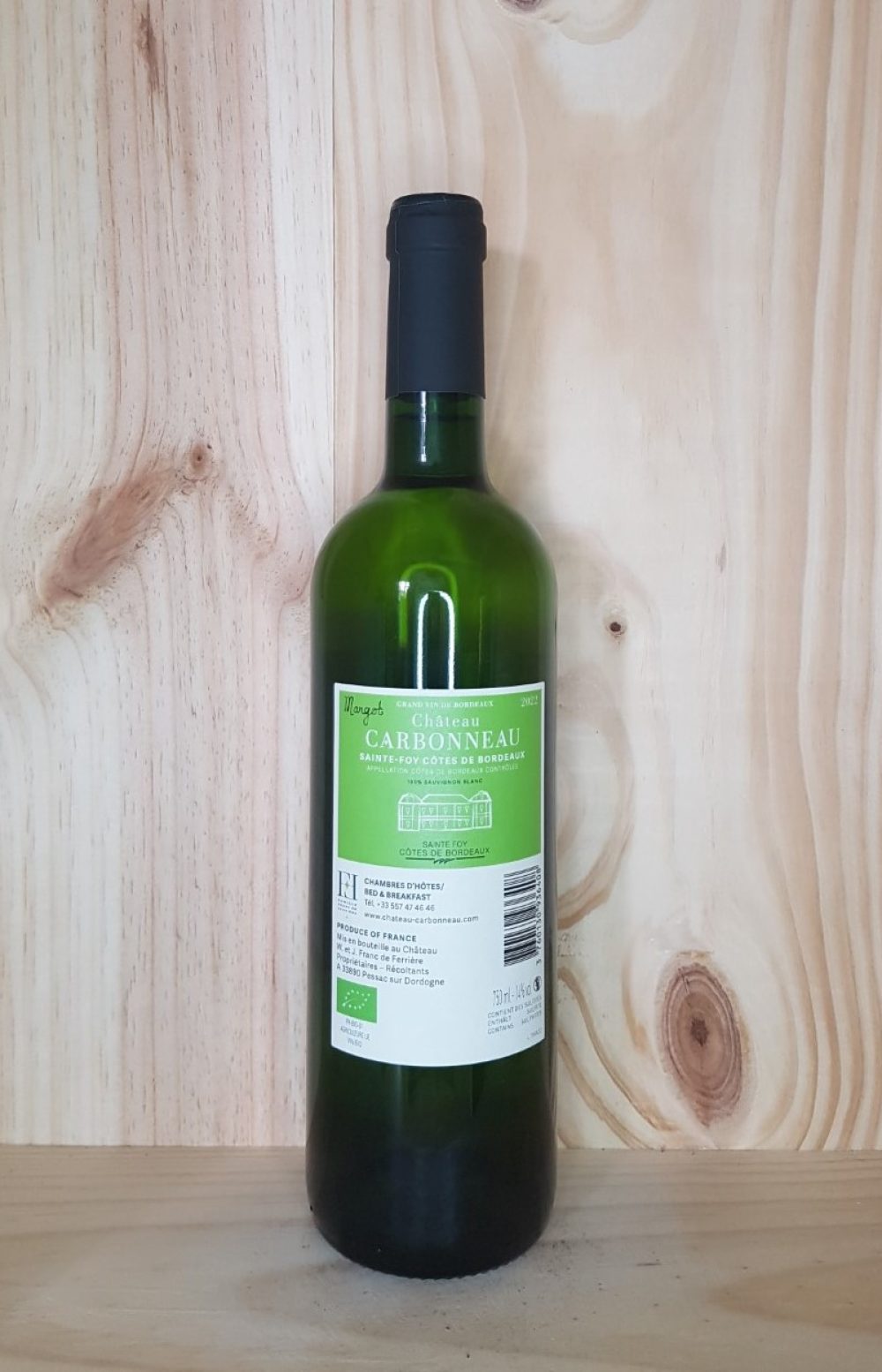 Sainte-Foy Côtes de Bordeaux 2023 Château Carbonneau 75 cl (Blanc) – Image 3