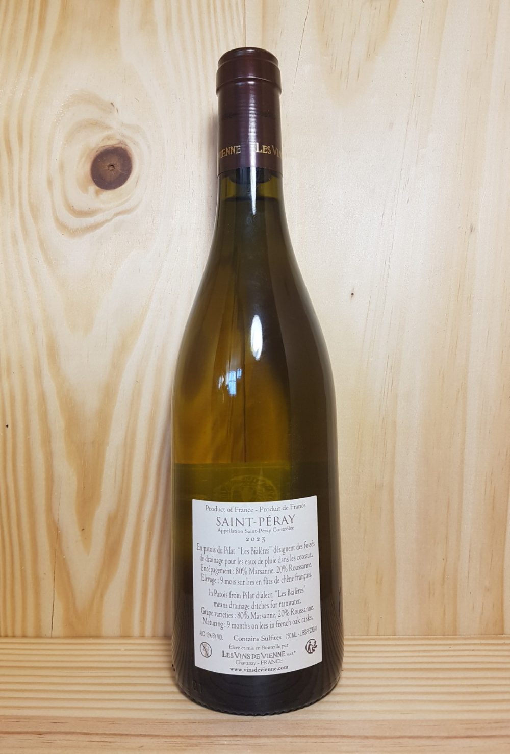 Saint-Peray "Les Bialères" 2023 Les Vins de Vienne 75 cl (Blanc) – Image 3