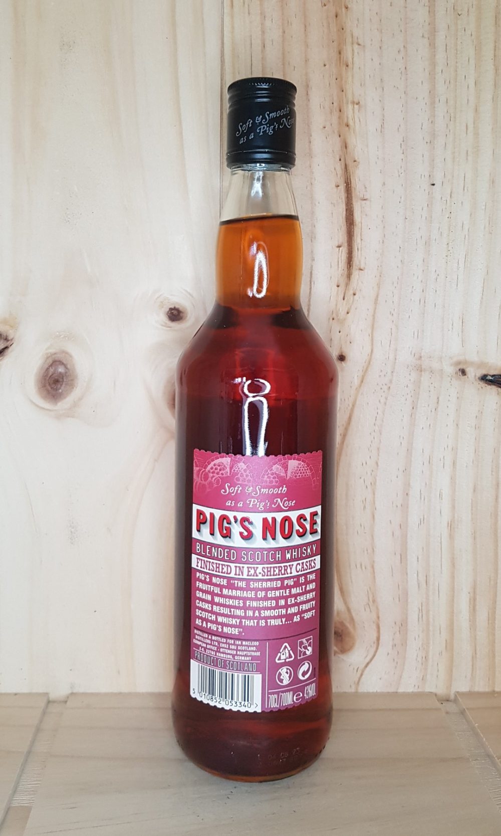ECOSSE / SPEYSIDE - Whisky "Pig's nose The sherried pig" Spencerfield Farm 70 cl – Image 3