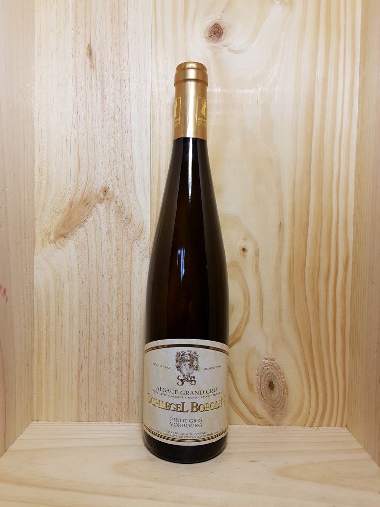 Pinot gris Grand Cru Vorbourg 2022 Schlegel Boeglin 75 cl (Blanc)