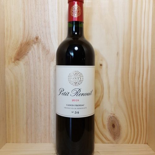 Canon Fronsac "N°54" 2018 Petit Renouil 75 cl (Rouge)