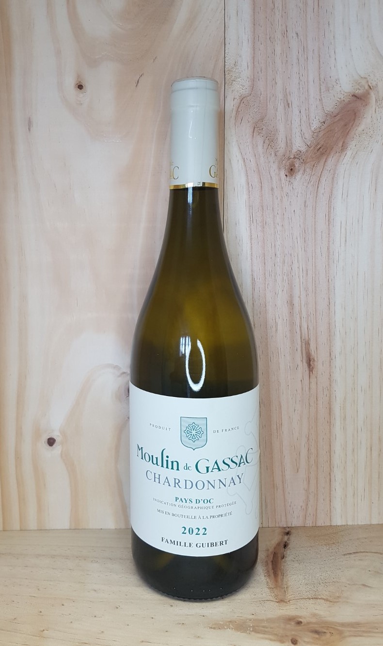 Pays d'Oc IGP "Chardonnay" 2024 Moulin de Gassac 75 cl (Blanc)
