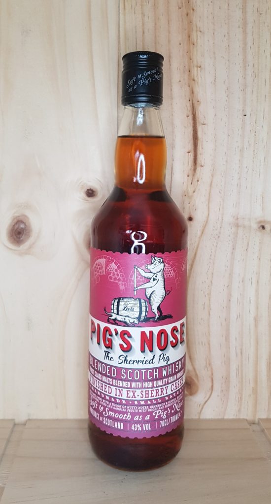 ECOSSE / SPEYSIDE - Whisky "Pig's nose The sherried pig" Spencerfield Farm 70 cl