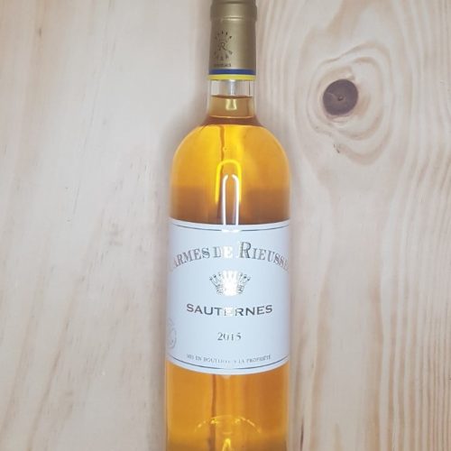 Sauternes 2015 Carmes de Rieussec 75 cl (Blanc)