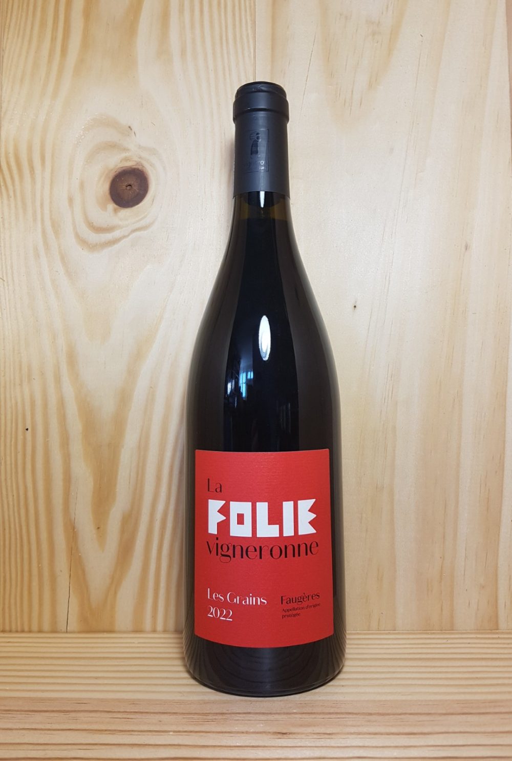 Faugères "les grains" 2022 Domaine La folie vigneronne 75 cl (Rouge)