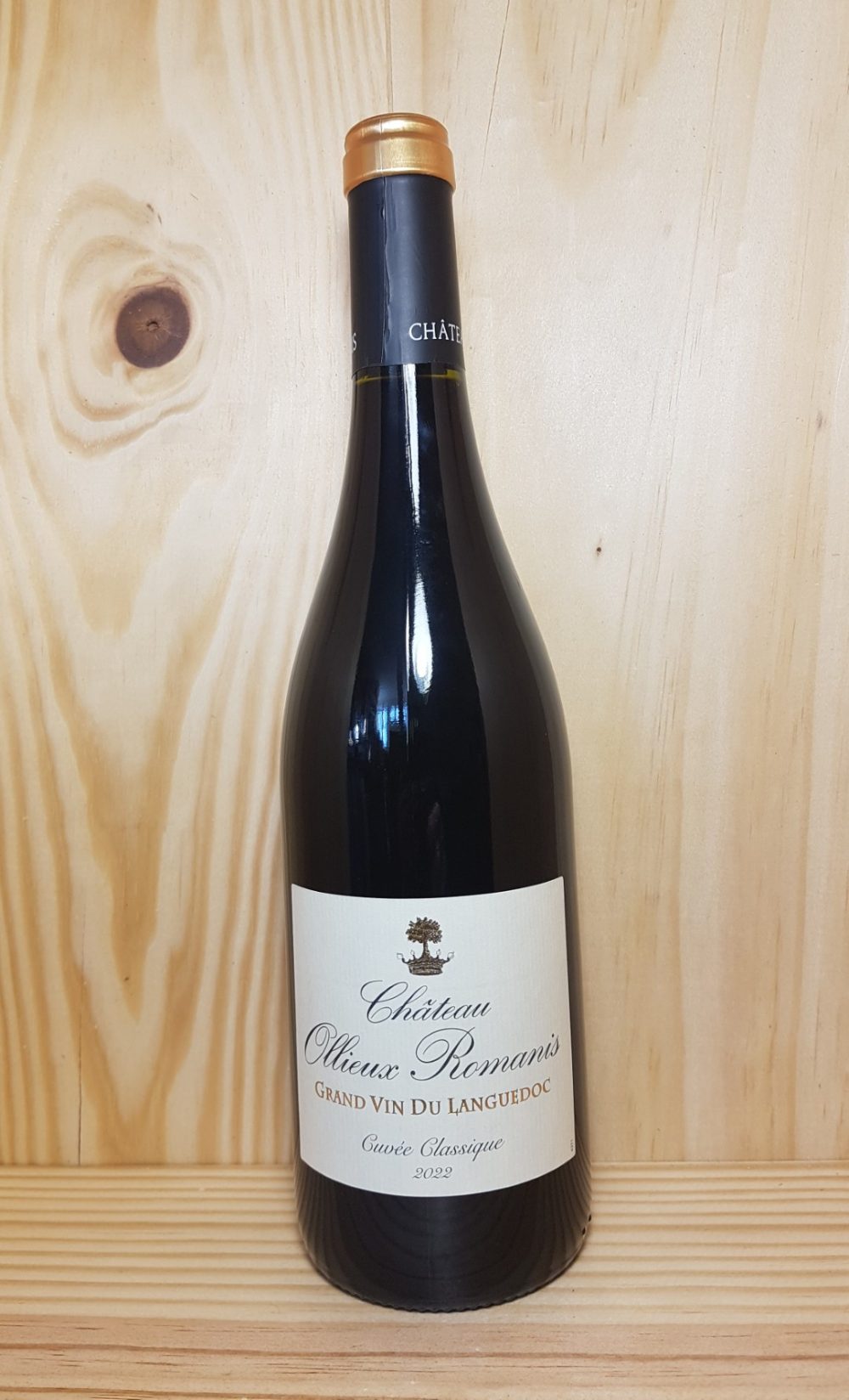 Corbières Cuvée classique 2022 Château Ollieux Romanis 75 cl (Rouge)