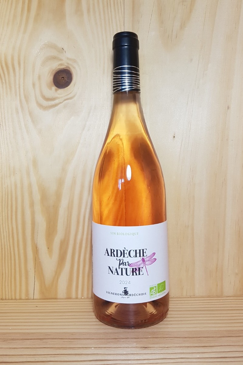 Ardèche "Par nature" 2024 Vignerons ardéchois 75 cl (Rosé)