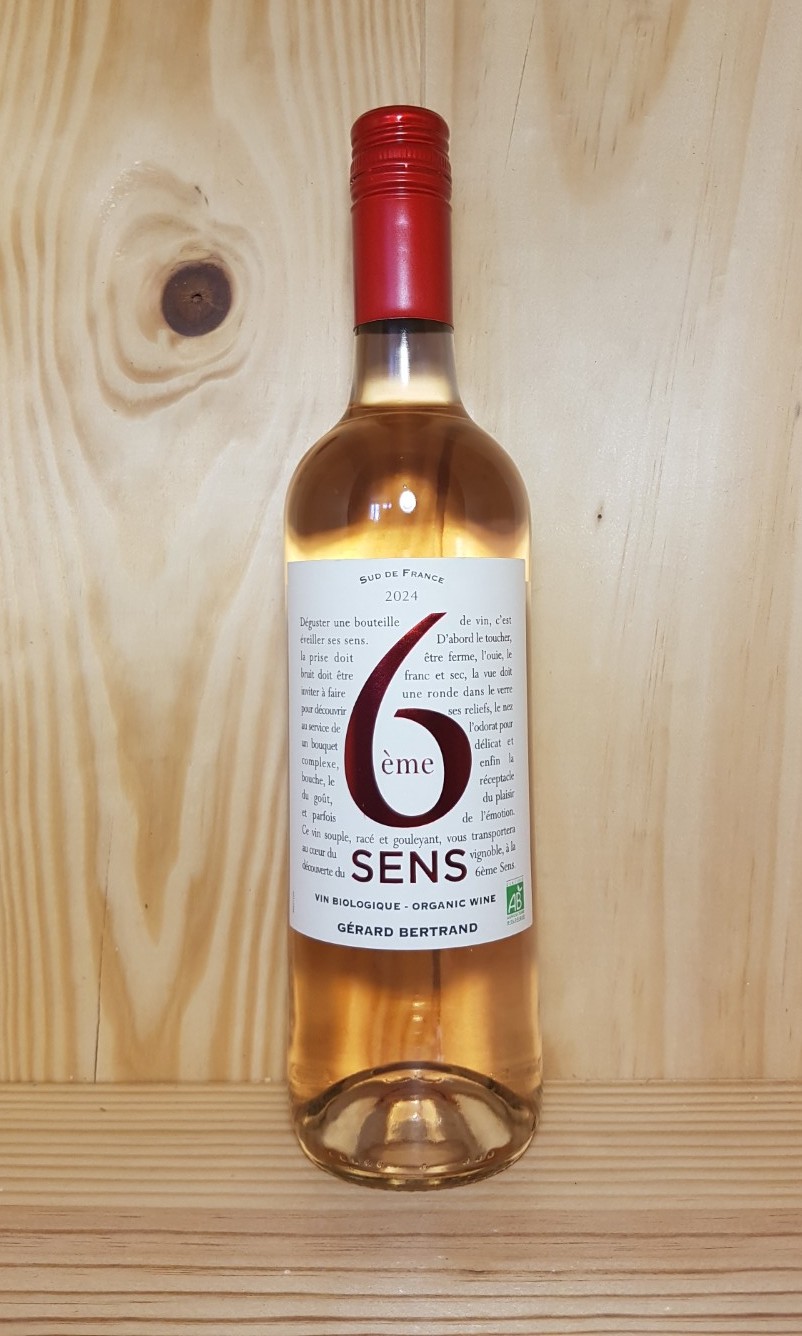 Pays d'Oc IGP "6ème Sens" 2024 Gérard Bertrand 75 cl (Rosé)