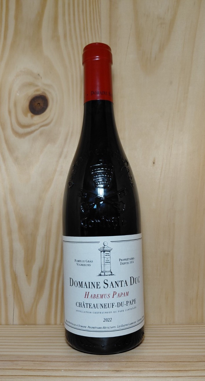 20251017_105513 Châteauneuf-du-Pape "Habemus Papam" 2022 Domaine Santa Duc 75 cl (Rouge)