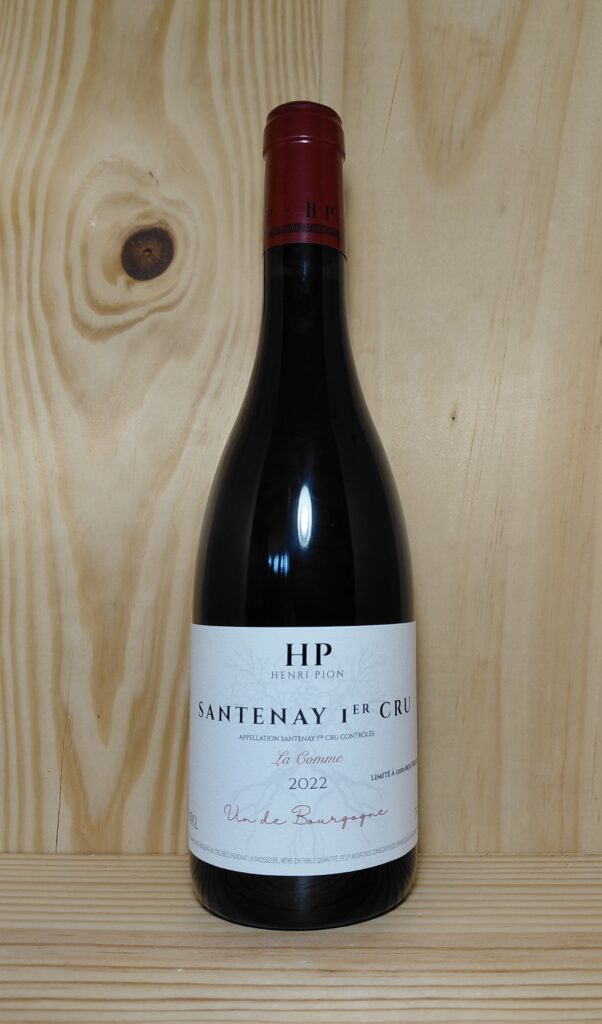 Santenay 1er Cru La Comme 2022 Henri Pion 75 cl (Rouge)