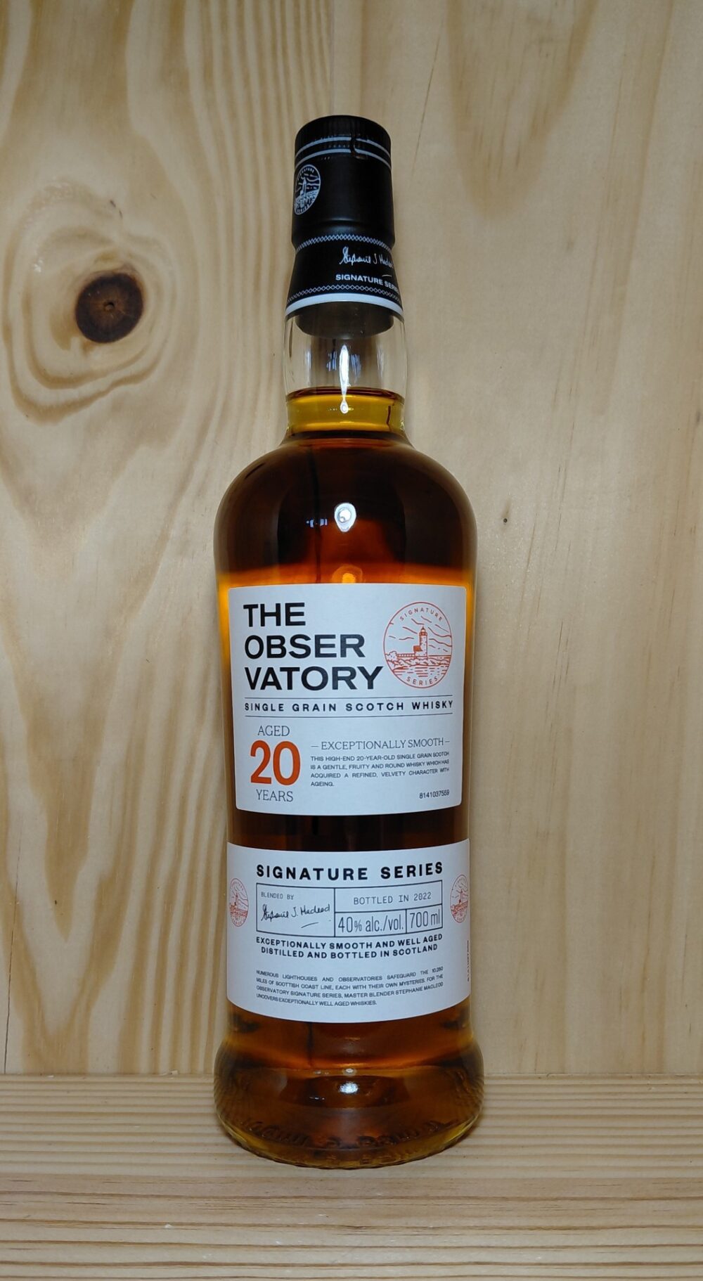 ECOSSE / SPEYSIDE - Whisky "20 years" The Observatory 70 cl