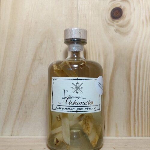 Rhum arrangé "Gingembre citron vert" L'arrangé des alchimistes 70 cl