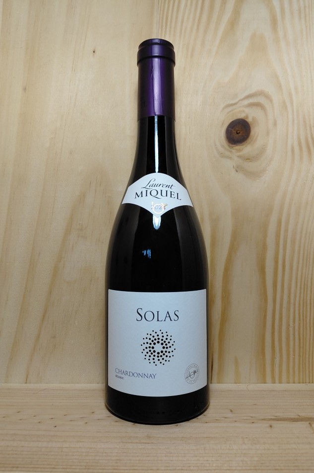 Pays d'Oc Chardonnay "Solas" 2024 Laurent Miquel 75 cl (blanc)